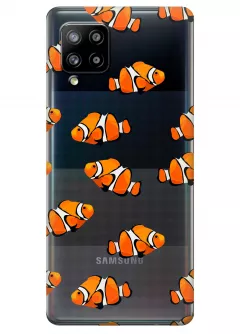 Чехол для Galaxy A42 - Рыбки