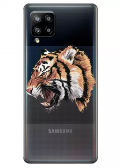 Чехол для Galaxy A42 - Тигр