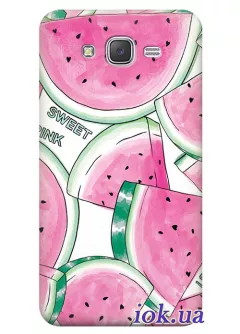 Чехол для Galaxy J3 - Sweet pink