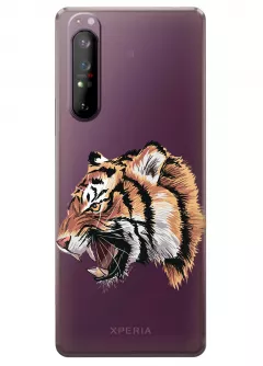 Чехол для Xperia 1 III - Тигр
