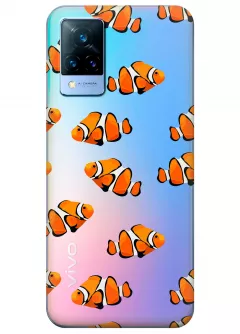 Чехол для Vivo V21 - Рыбки