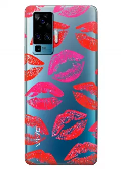 Чехол для Vivo X50 Pro - Поцелуи