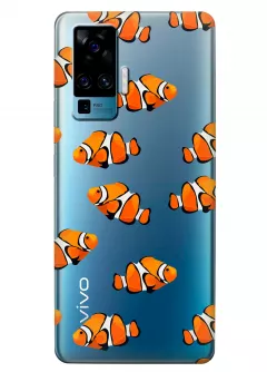 Чехол для Vivo X50 Pro - Рыбки