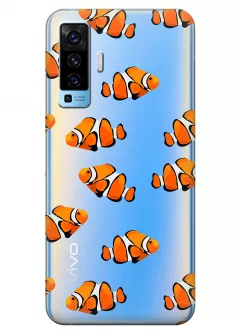 Чехол для Vivo X50 - Рыбки