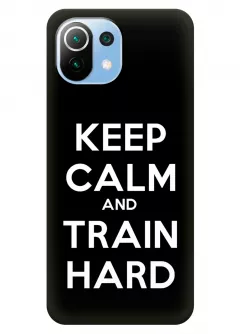 Чехол для Xiaomi Mi 11 Lite 5G - Train Hard 