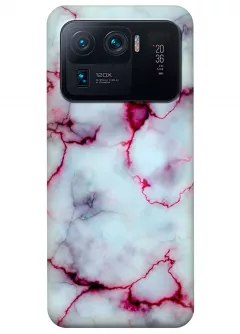Чехол для Xiaomi Mi 11 Ultra - Розовый мрамор