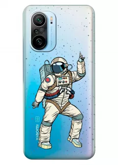 Чехол для Xiaomi Mi 11i - Веселый космонавт