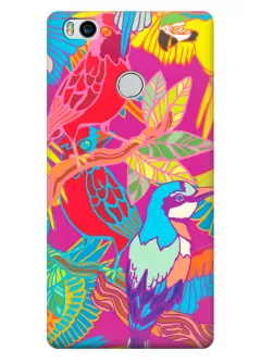 Чехол для Xiaomi Mi4s - Попугайчики