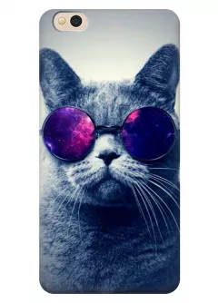 Чехол для Xiaomi Mi5c - Кот в очках