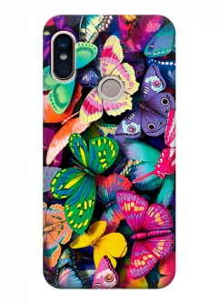 Чехол для Xiaomi Mi A2 - Бабочки