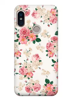 Чехол для Xiaomi Mi A2 - Букеты цветов