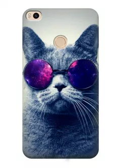 Чехол для Xiaomi Mi Max 2 - Кот в очках