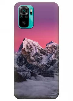 Чехол для Redmi Note 10S - Снежные горы