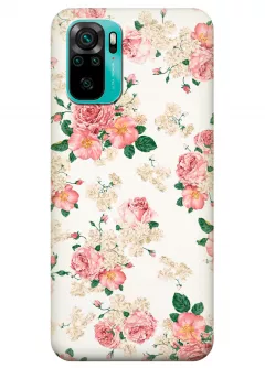 Чехол для Redmi Note 10S - Букеты цветов