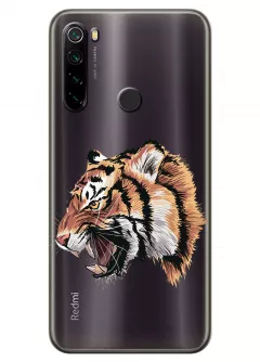 Чехол для Redmi Note 8 2021 - Тигр