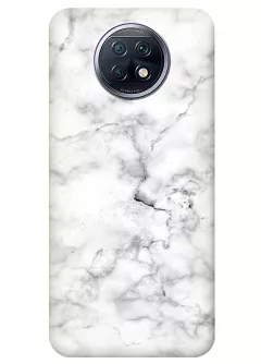 Чехол для Xiaomi Redmi Note 9T - Белый мрамор