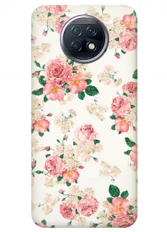 Чехол для Xiaomi Redmi Note 9T - Букеты цветов