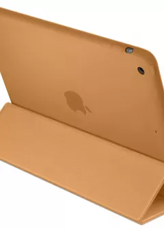 Оригинальный кожаный чехол Apple Smart Case для iPad Air - коричневый