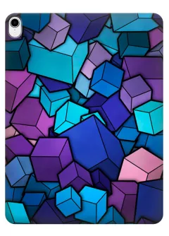 Чехол для iPad Pro 12.9 (2018) - Синие кубы