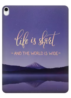 Чехол для iPad Pro 11 (2018) - Life is short