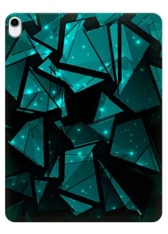 Чехол для iPad Pro 12.9 (2018) - Зелёная геометрия