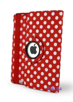 Чехол Cath Kidston в горошек для iPad 2/3/4 - красный