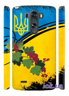 Чехол для LG G3 - Украинская калина
