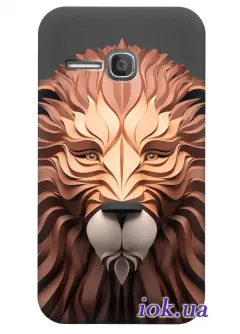 Яркий чехол для Alcatel 5020D с красивым львом