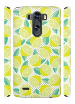 Чехол для LG G3 - Лимонное настроение