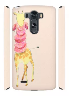 Чехол для LG G3 - Жираф 