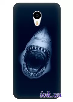Чехол с акулой для Meizu M1 Note