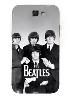 Чехол для Galaxy Note 2 - Beatles