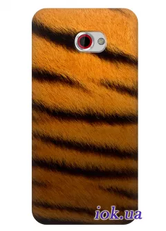 Чехол для HTC Butterfly S - Тигровая шкура