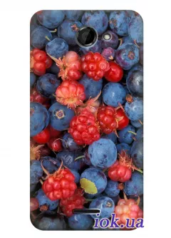 Вкусный чехол для HTC Desire 516 с ягодами