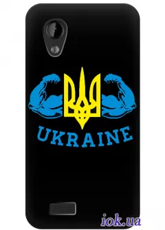 Чехол для HTC Desire VT - Strong Ukraine