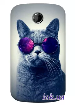 Чехол для HTC Explorer - Кот в очках