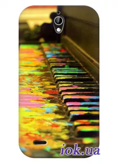 Чехол для Huawei Ascend G610 - Разноцветные клавиши