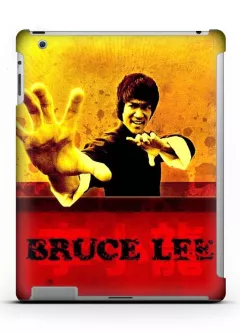 Купить пластиковый чехол на iPad 2/3/4 c известным актером Брюс Ли - Bruce Lee