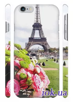 Чехол на iPhone 6 Plus - Эйфелева башня