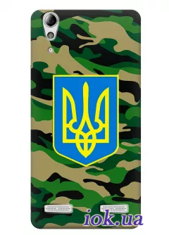 Украинский чехол для Lenovo K3 с гербом