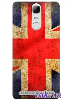 Чехол для Lenovo K5 Note - Флаг Великобритании