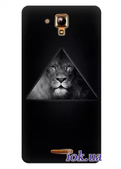заказать чехол для Lenovo S8 со львом