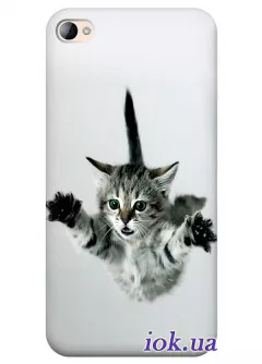 Lenovo S90 чехол "Летающий котенок"