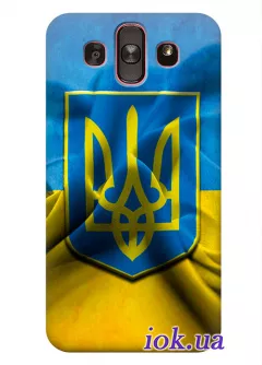 Чехол для LG AKA - Флаг и Герб Украины