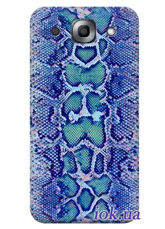 Чехол для девушки на LG Optimus G Pro с голубой змеей