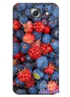 Женский чехол для LG Optimus G Pro с ягодами