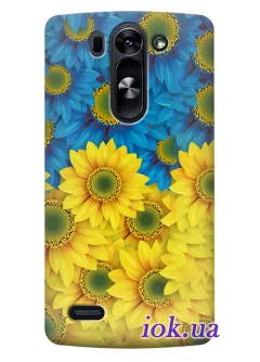 Чехол для LG G3s - Украинские цветы