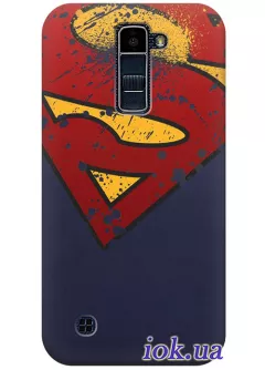 Чехол для LG K10 - Superman
