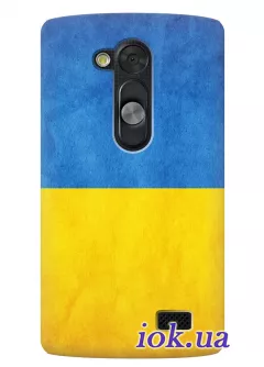 Чехол для LG L Fino - Украинский флаг