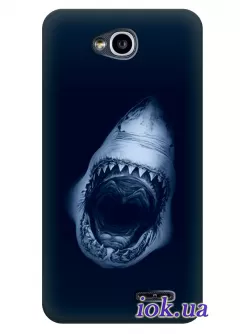 Чехол для LG L90 с акулой